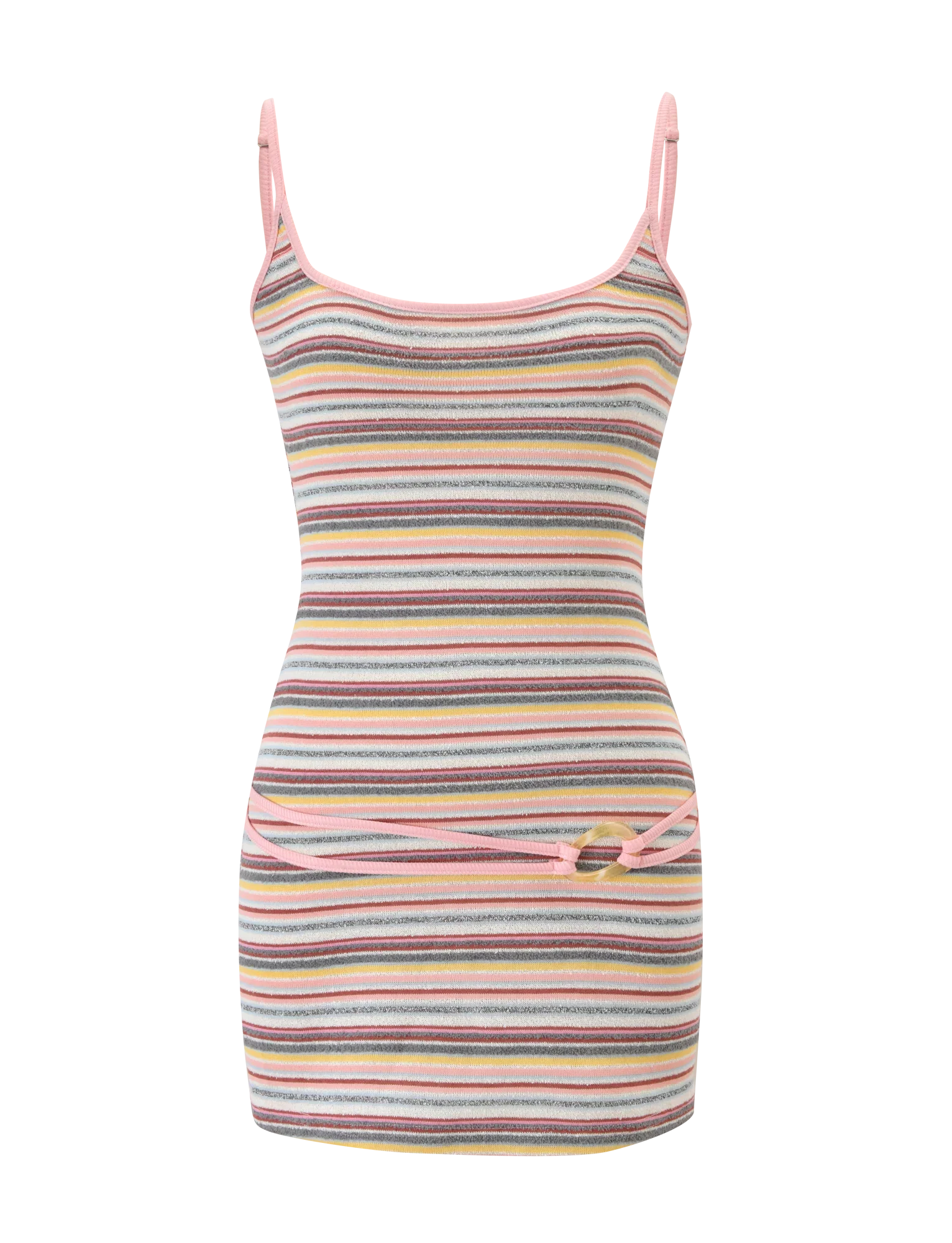 CELESTE MINI DRESS - MULTISTRIPE