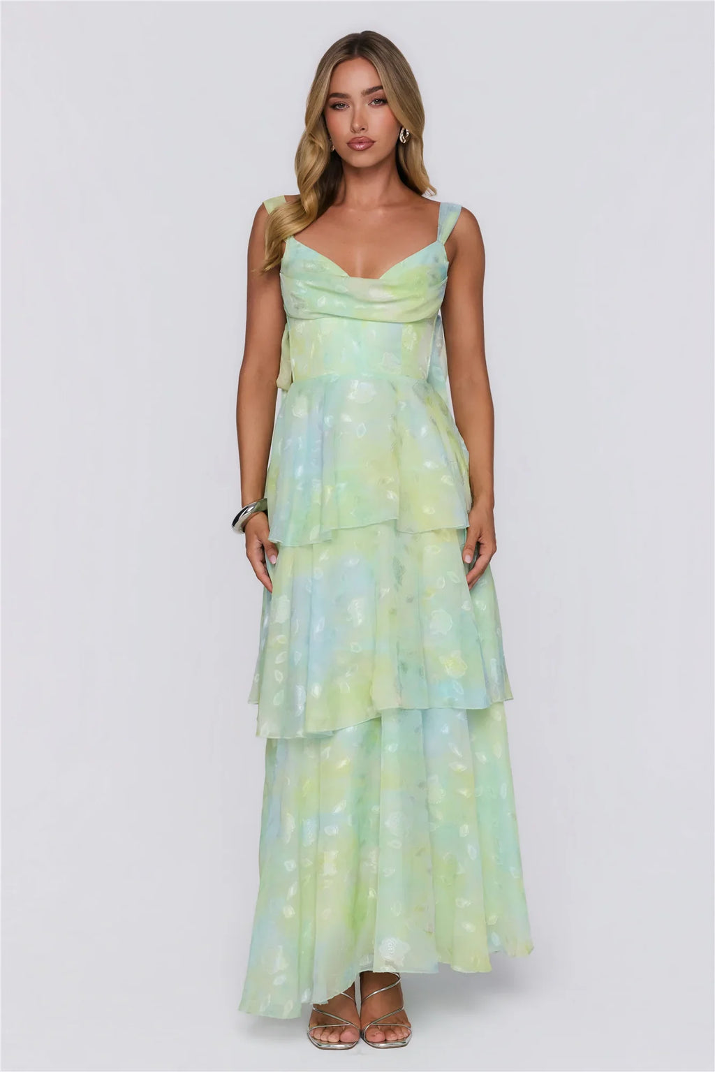 Easy Silence Maxi Dress Green