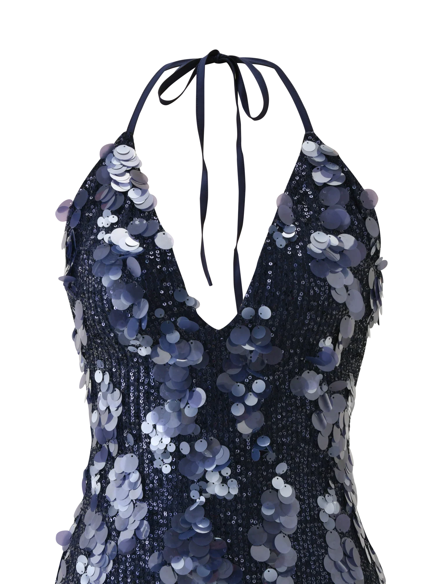 ZANA MINI DRESS - NAVY SEQUIN