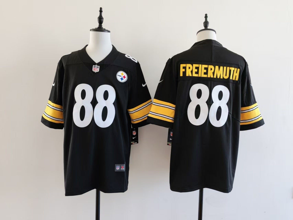 Men's Pittsburgh Steelers Pat Freiermuth Nike Jersey -  Black