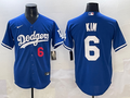 Men's Los Angeles Dodgers Hyeseong Kim #6 Royal Limited Player Jersey