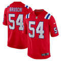 Tedy Bruschi New England Patriots Nike Retired   Alternate Game Jersey - Red