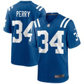 Joe Perry Indianapolis Colts Nike Game Retired   Jersey - Royal