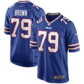 Ruben Brown Buffalo Bills Nike Game Retired   Jersey - Royal