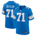 Kevin Zeitler Detroit Lions Nike Game Jersey -  Blue