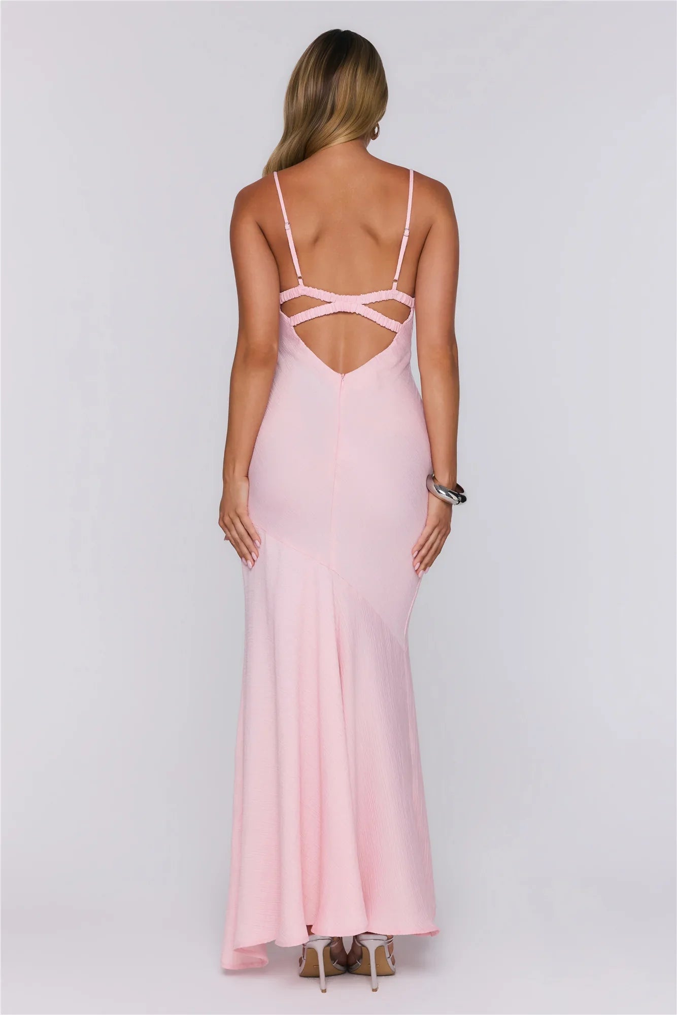 Enchanted Glow Maxi Dress Pink