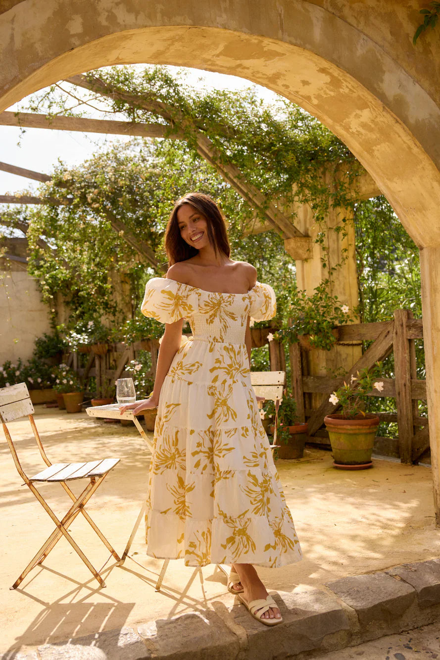 Good Morning Miss Maxi Dress Yellow