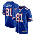 Quintez Cephus Buffalo Bills Nike Team Game Jersey -  Royal