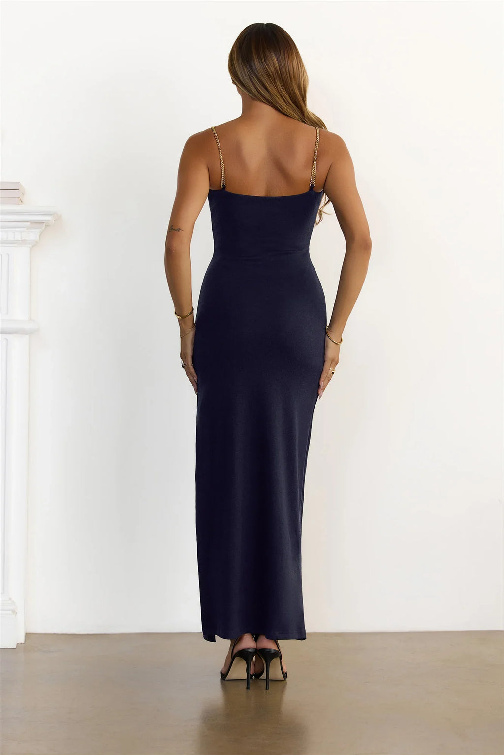 Signature Soirée Maxi Dress Navy