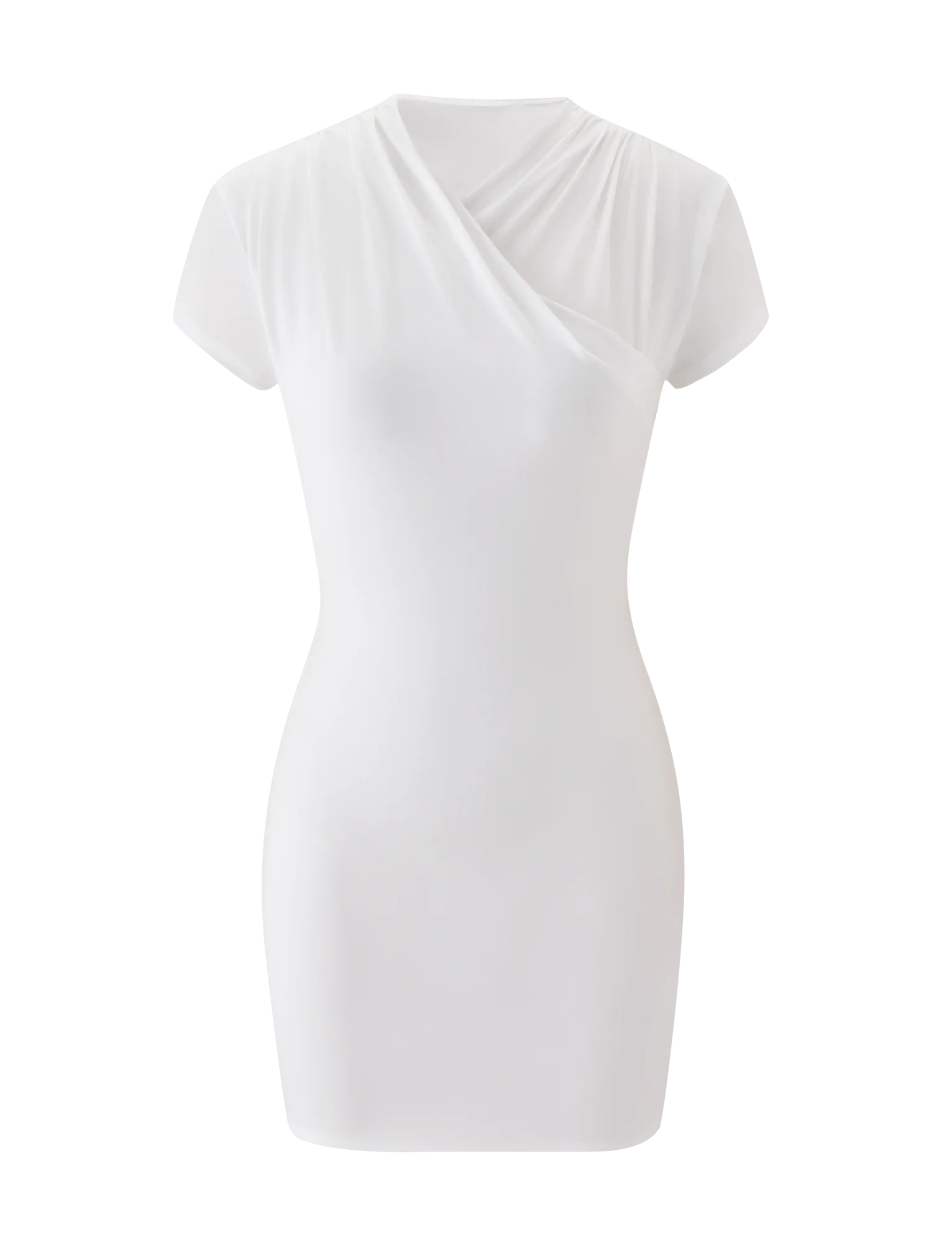 EMILY MINI DRESS - WHITE