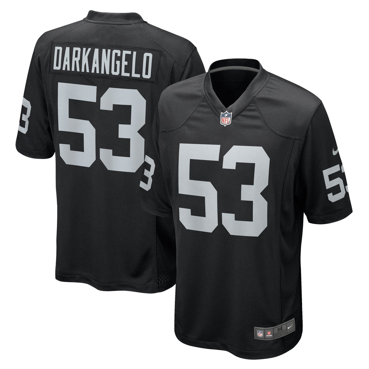 Isaac Darkangelo Las Vegas Raiders Nike Team Game Jersey -  Black