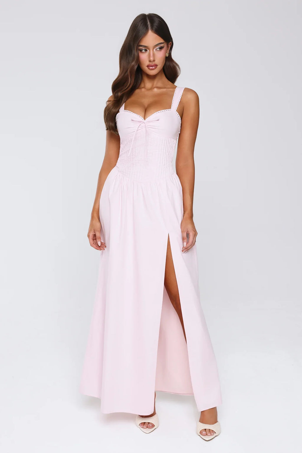 Glow Of Serenity Maxi Dress Pink