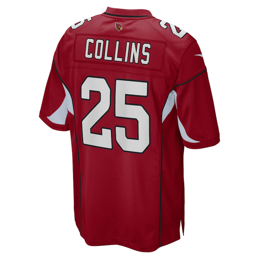 A.Cardinals #25 Zaven Collins Player Cardinal Game Football Jerseys