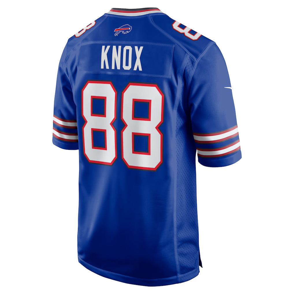 B.Bills #88 Dawson Knox Player Royal Home Game Football Jerseys