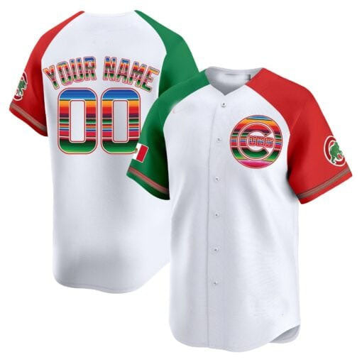 Custom C.Cubs Mexico Vapor Premier Limited��C Stitched Baseball Jerseys