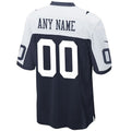 Custom D.Cowboys Navy Alternate Home Game Football Jerseys