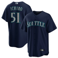 S.Mariners #51 Ichiro Suzuki Player Navy Cooperstown Collection Limited Baseball Jerseys