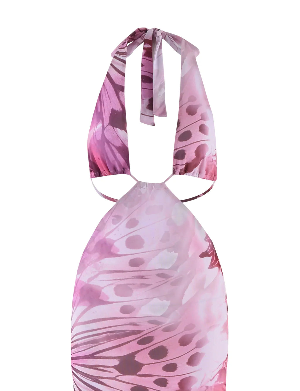 SOLEIL MAXI DRESS - MACRO BUTTERFLY