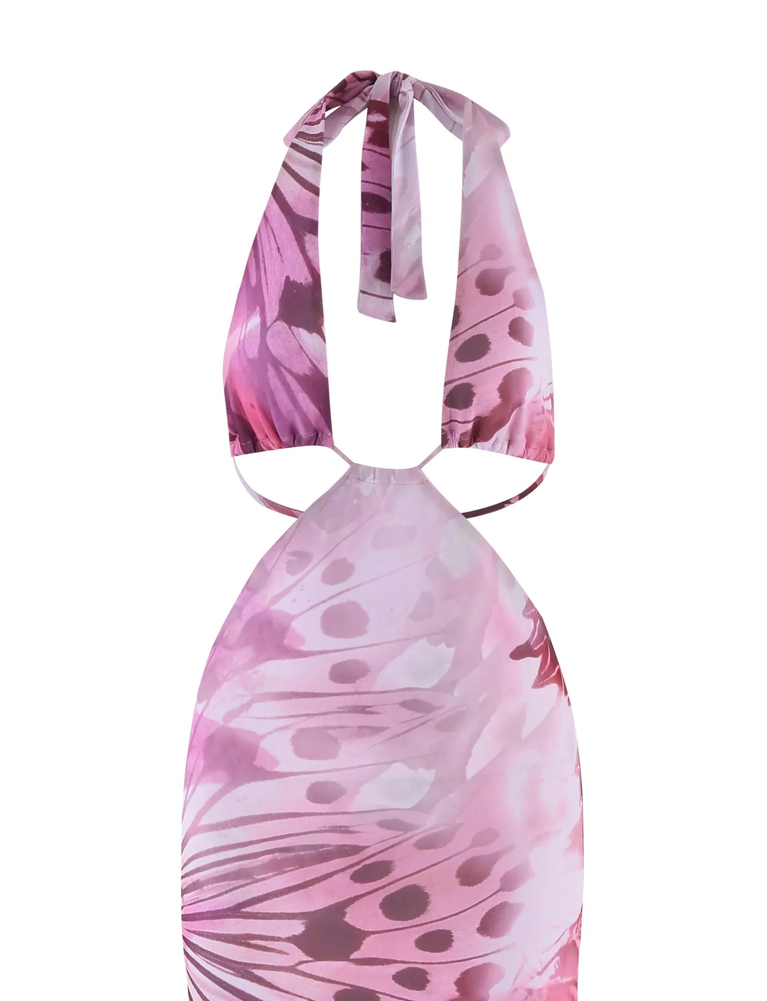 SOLEIL MAXI DRESS - MACRO BUTTERFLY