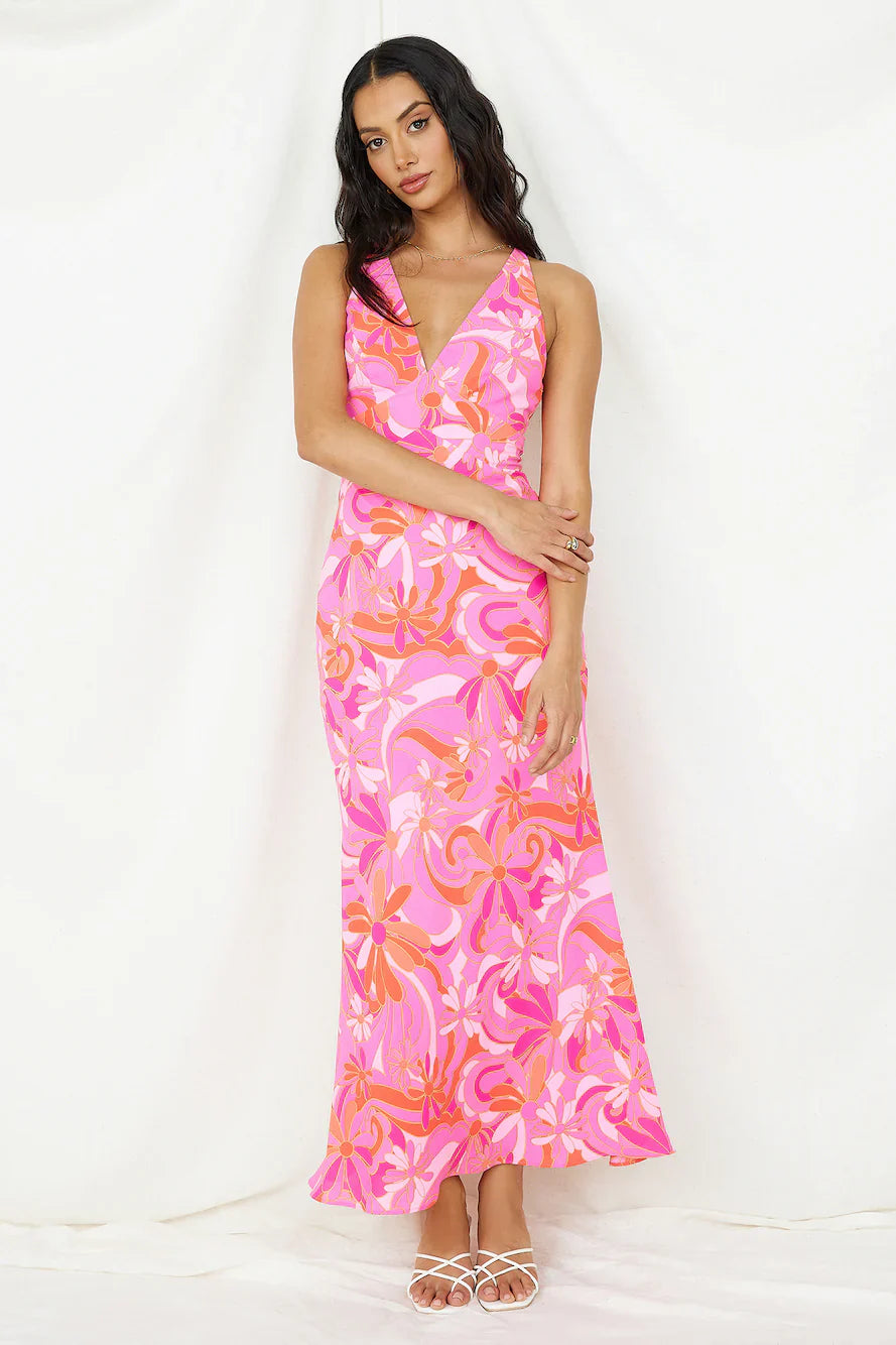Pinky Promise Maxi Dress Pink
