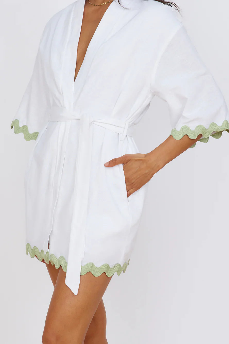 Harry Mini Dress White