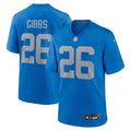 Jahmyr Gibbs Detroit Lions Nike Alternate Game Jersey -  Blue