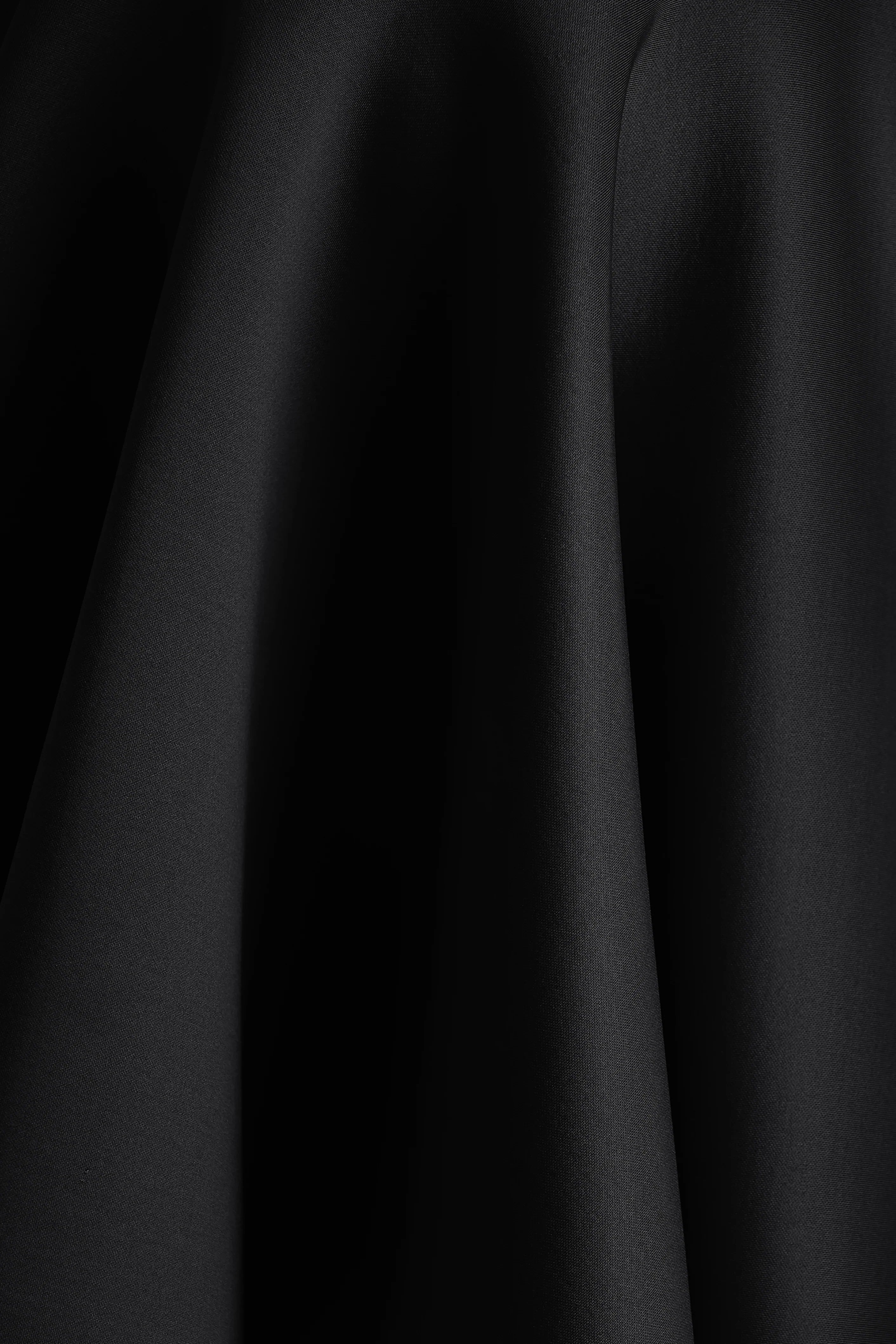 Peggy | Black Halter-Neck Skater Mini Dress
