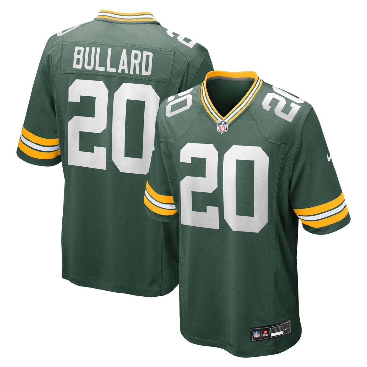 Javon Bullard Green Bay Packers Nike  Game Jersey -  Green