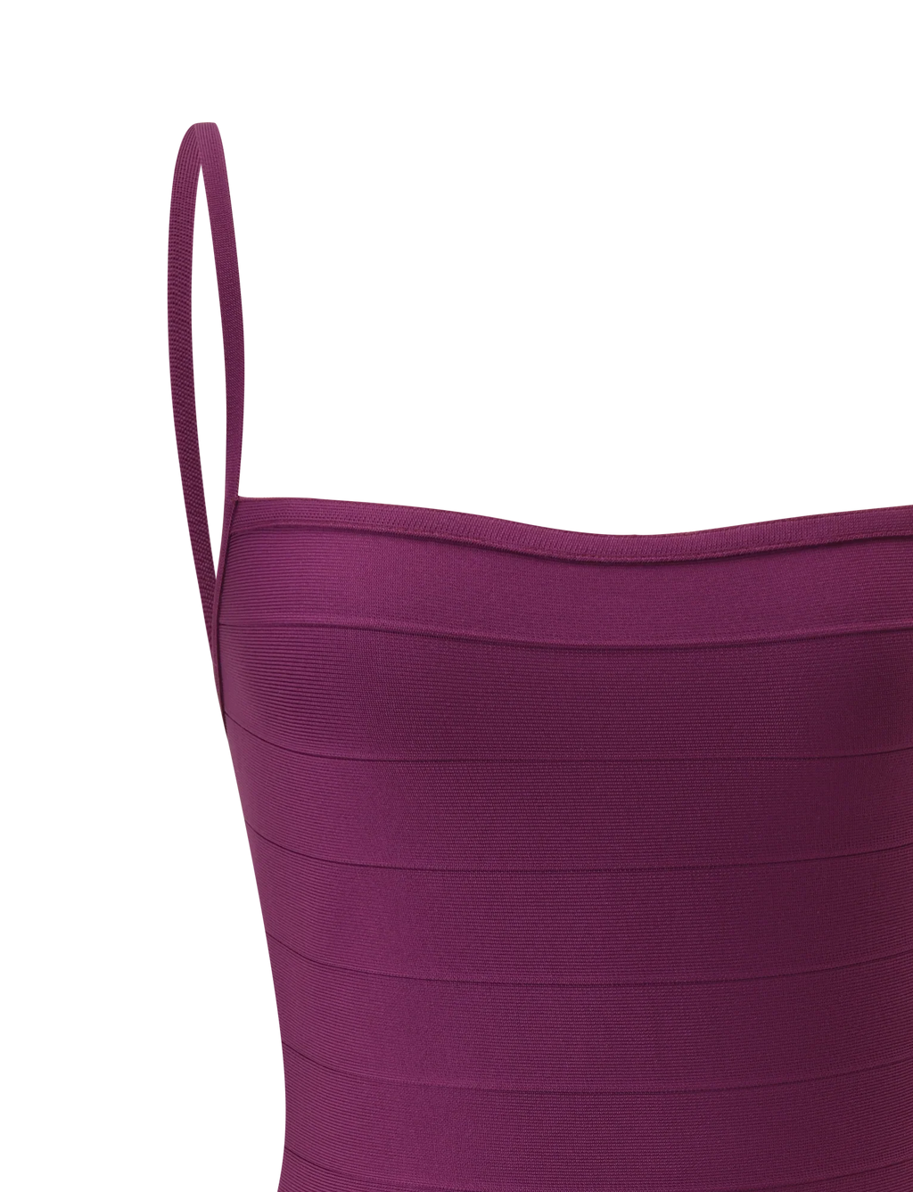 MIDORI BANDAGE DRESS - PLUM