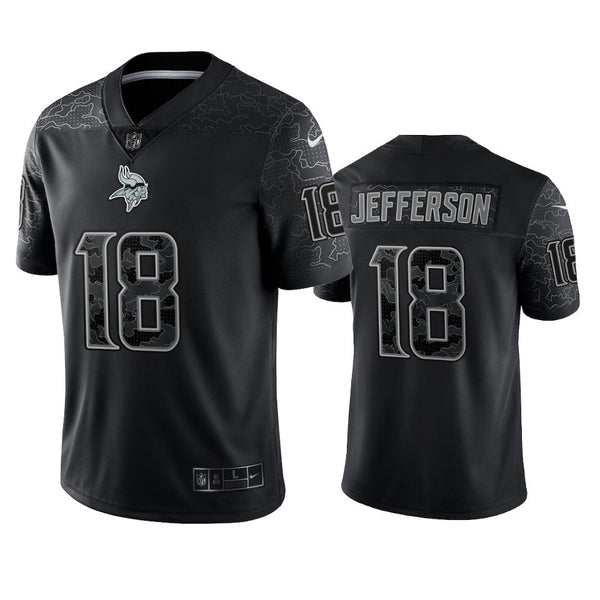Justin Jefferson Minnesota Vikings Black Reflective Regular price$65.00 USD