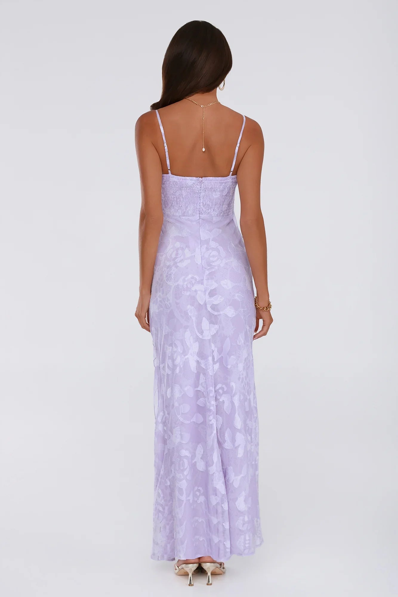 Guest Look Maxi Dress Purple