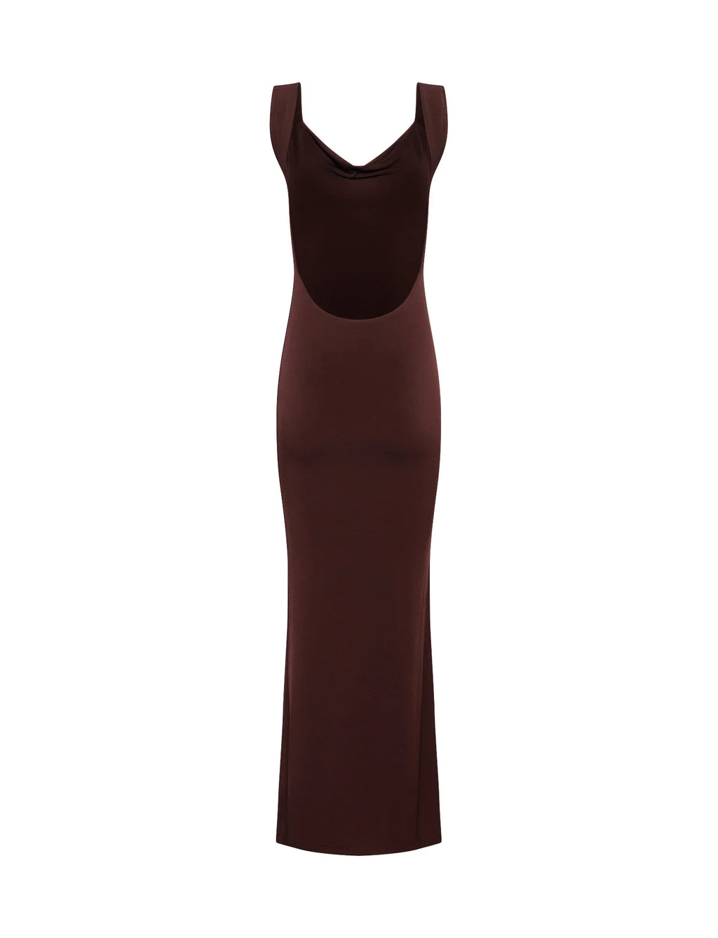 MORANA DRESS - BROWN : CHOCOLATE