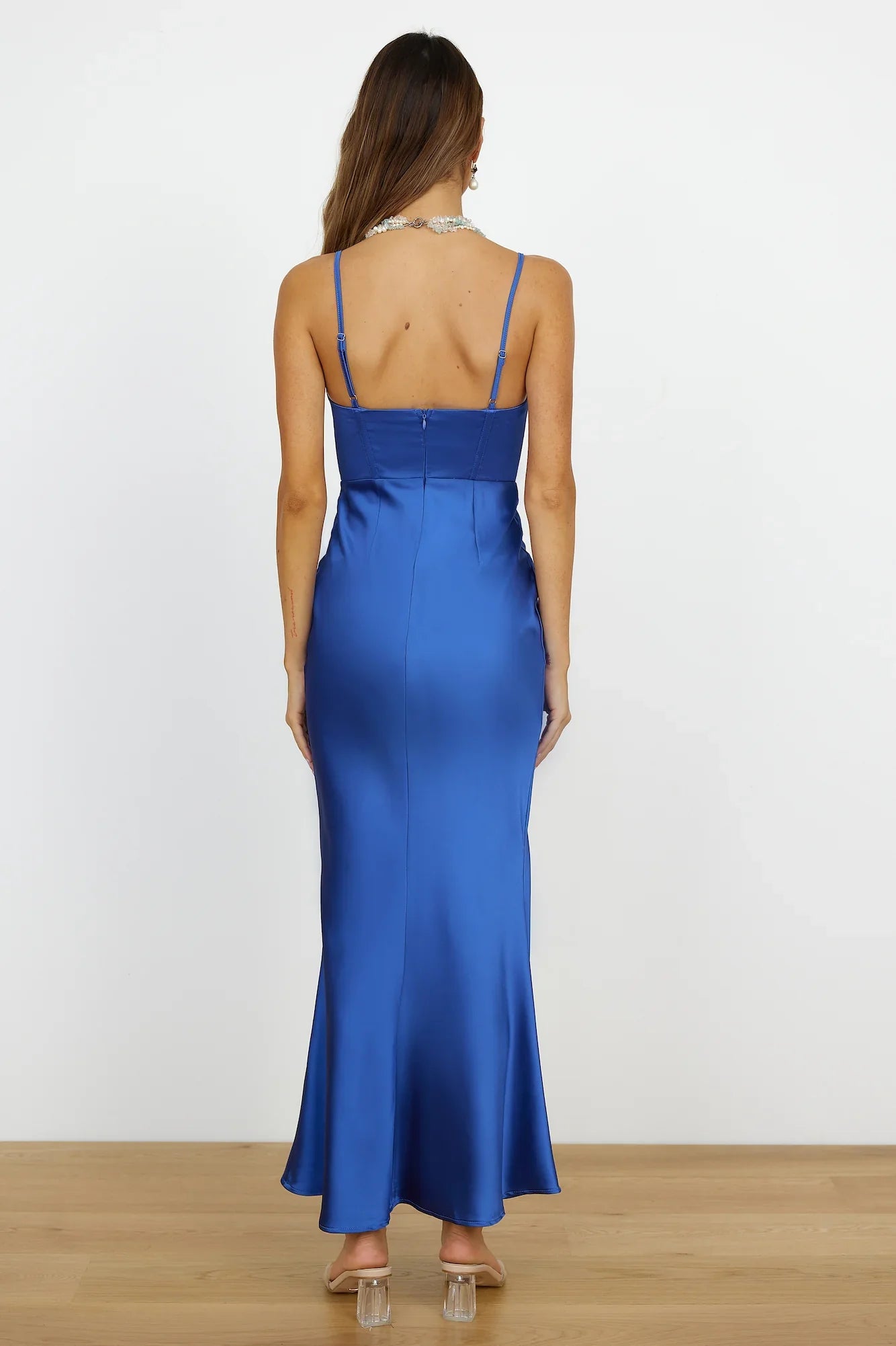 Lucky Moments Maxi Dress Blue