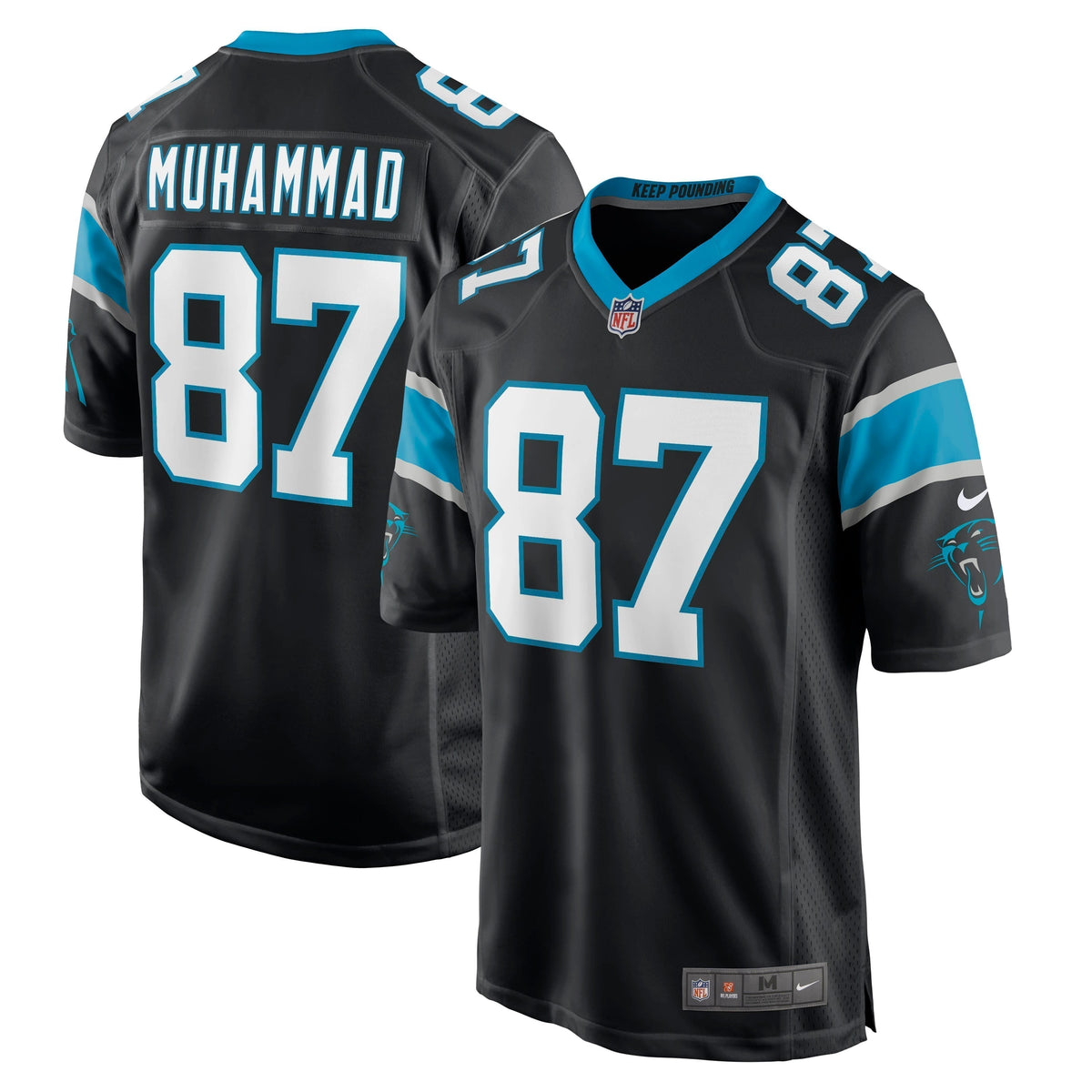 Muhsin Muhammad Carolina Panthers Nike Retired   Jersey - Black