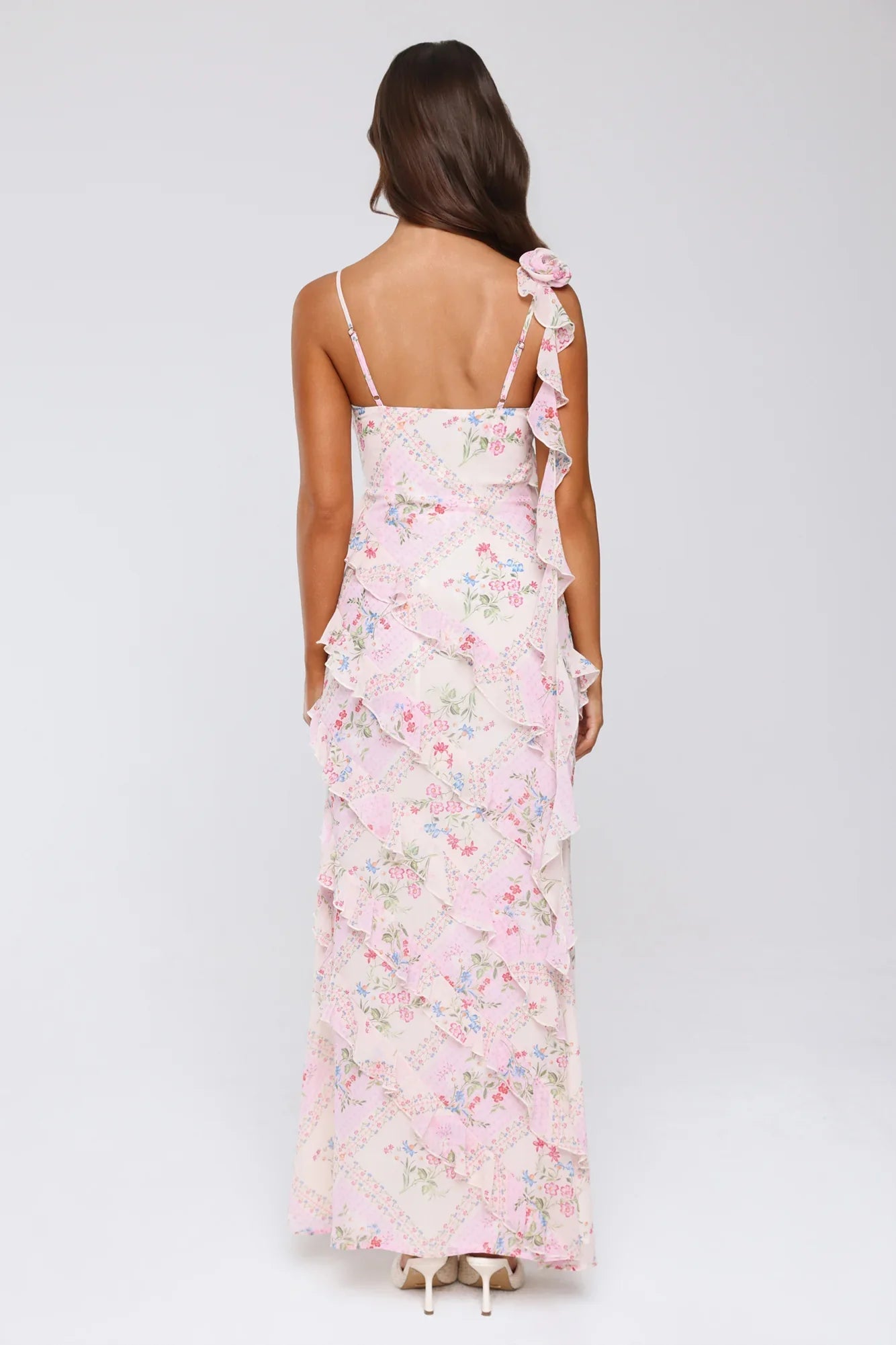 Summer Pastures Maxi Dress Pink