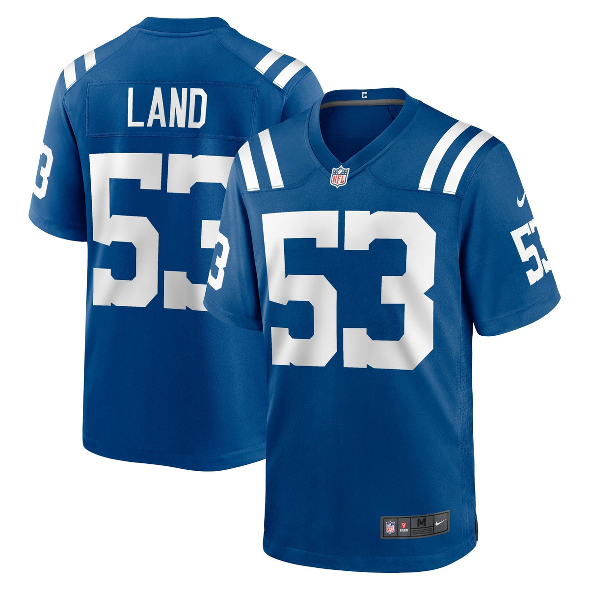 Isaiah Land Indianapolis Colts Nike Team Game Jersey -  Royal