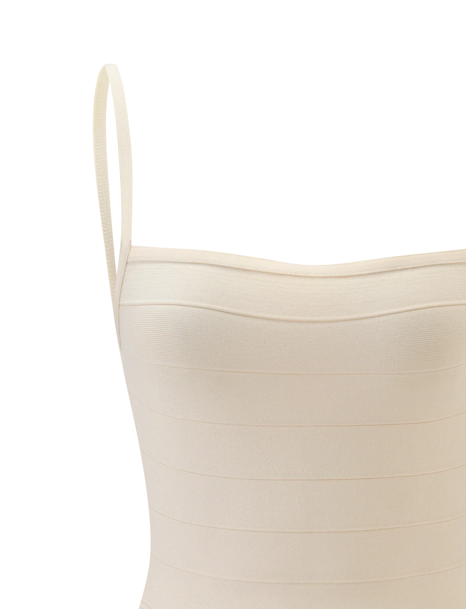 MIDORI BANDAGE DRESS - CREAM