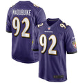 Justin Madubuike Baltimore Ravens Nike Game   Jersey - Purple