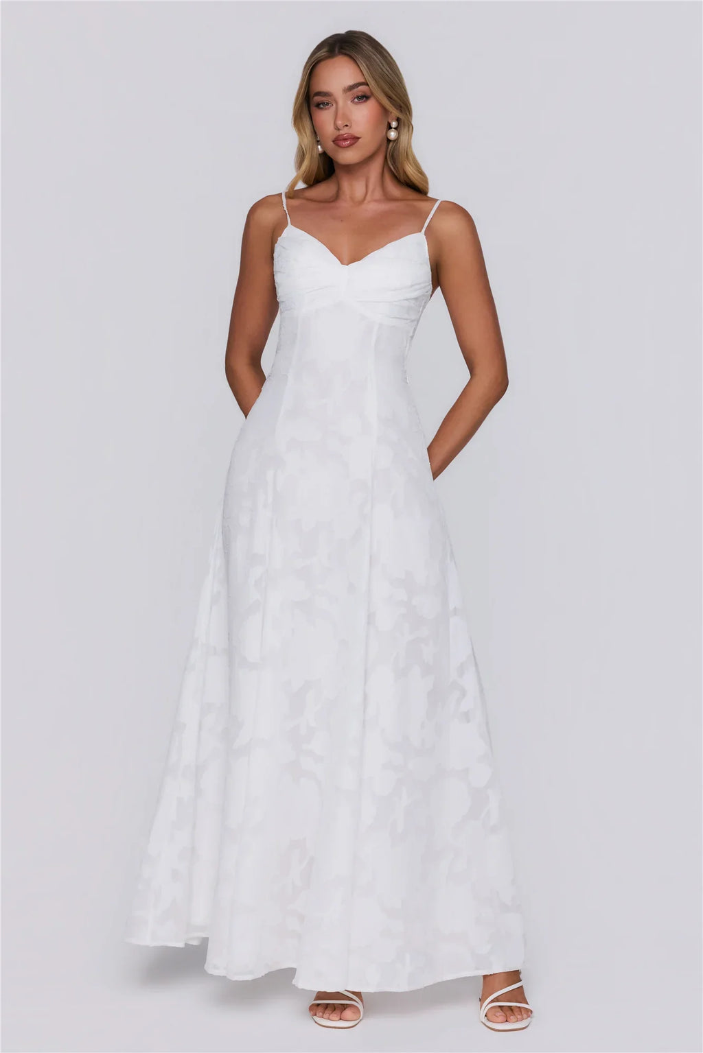 Urban Horizon Maxi Dress White