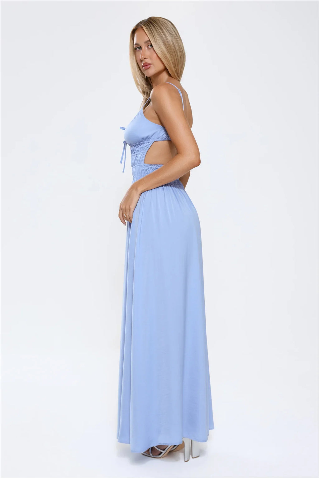Sunbeam Days Maxi Dress Blue