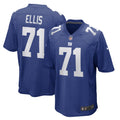 Justin Ellis New York Giants Nike Game   Jersey - Royal