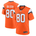 Greg Dulcich Denver Broncos Nike Team Game Jersey -  Orange