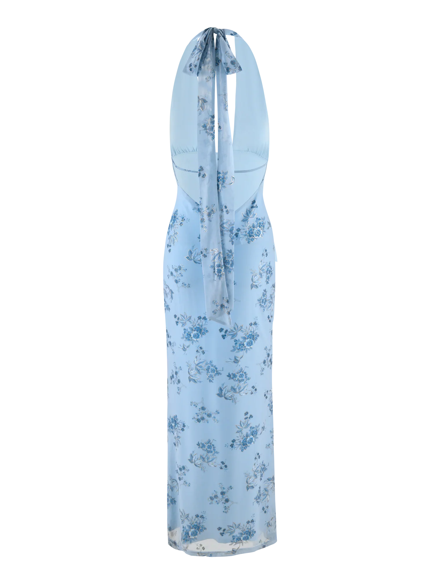 PHAEDRA MAXI DRESS - BLUE : FLORAL : BLUE FLORAL