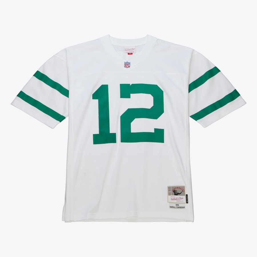 Men's Randall Cunningham White Philadelphia Eagles 1994 Legacy Jersey