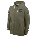 Men's Buffalo Bills Nike Olive 2025 Salute to Service Sideline Standard Issue Dri-FIT Hoodie