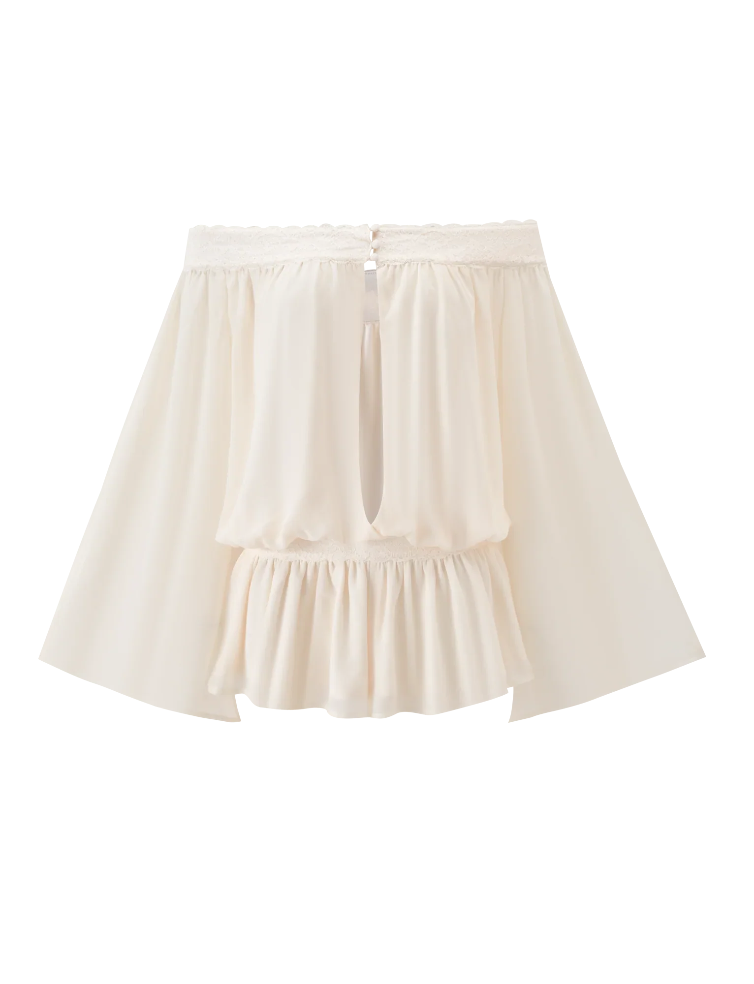 TESSIE PLAYSUIT - IVORY