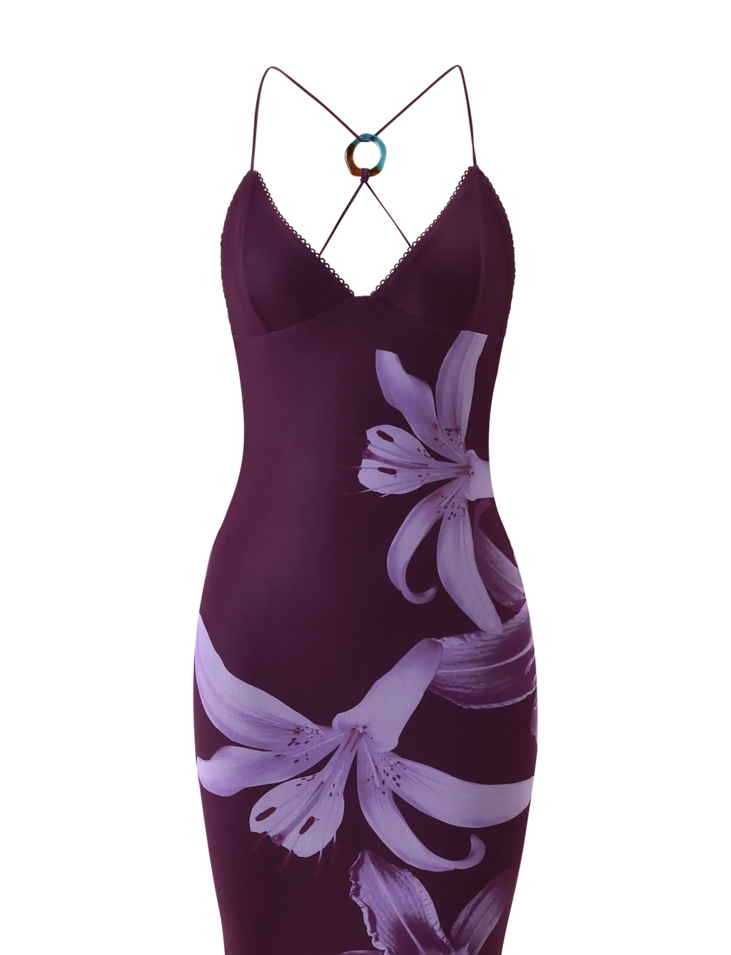 ORIELLE MAXI DRESS - PLUM ORCHID