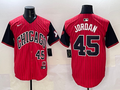 Men's Chicago White Sox Michael Jordan #45 Red/Black 2025 City Connect Limited Player Jersey