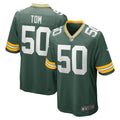 Zach Tom Green Bay Packers Nike Game   Jersey - Green