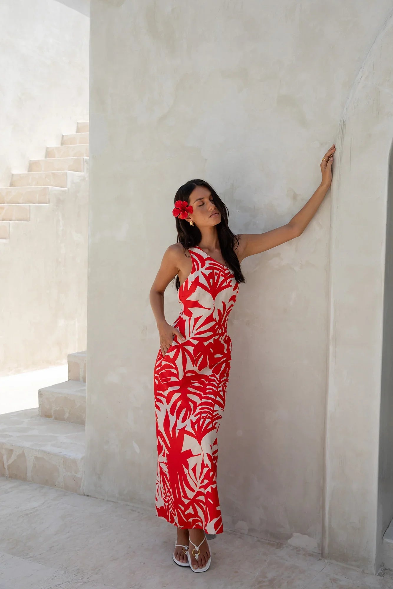 Matelo Midi Dress Matelo Print
